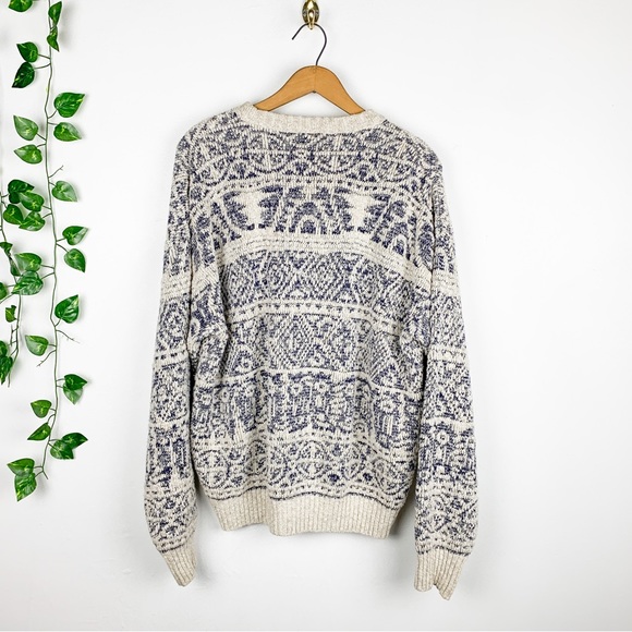 VTG Lord Jeff Sandstone Collection Men’s Grandpa Sweater Sz XL - Picture 2 of 9